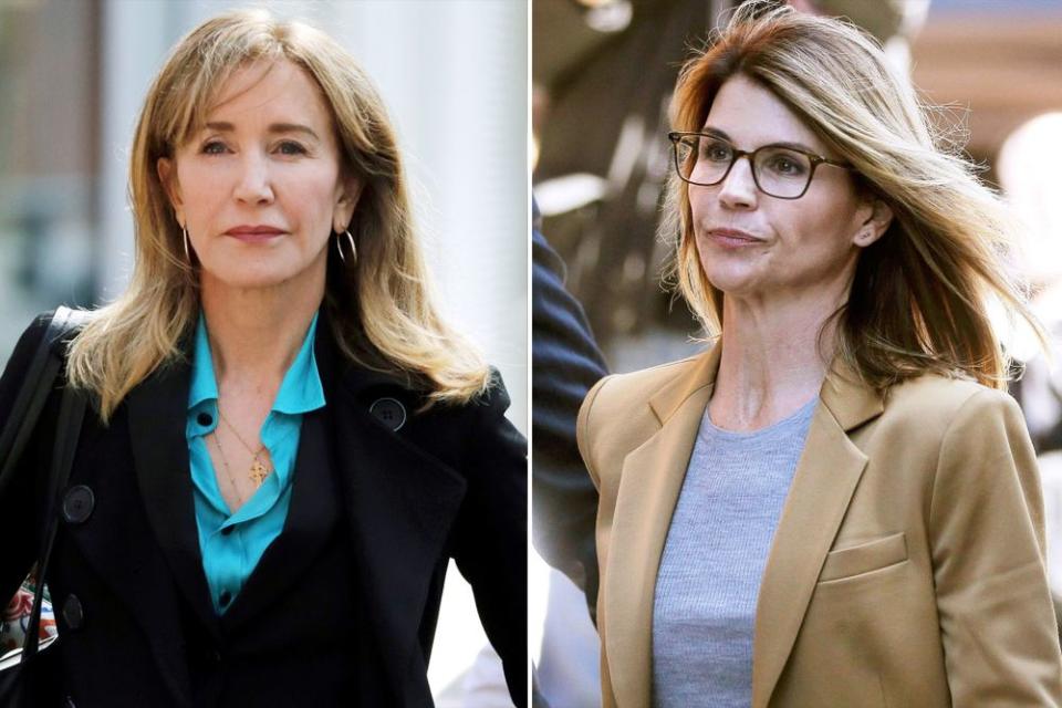 Felicity Huffman, Lori Loughlin | Charles Krupa/AP/REX/Shutterstock; Steven Senne/AP/REX/Shutterstock