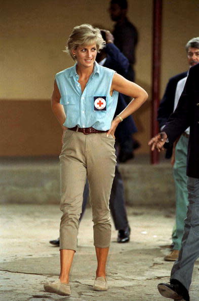 Lady Diana en janvier 1997