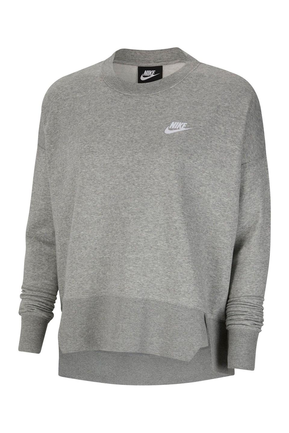 6) Club Fleece Crew Neck Sweater