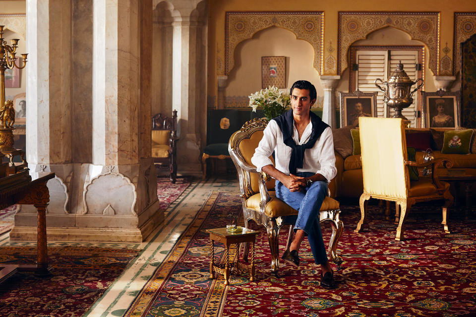 Seine Hoheit, der Maharadscha Sawai Padmanabh Singh (21). (Bild: Airbnb)