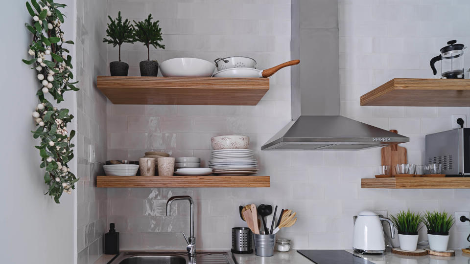 Kitchen wall storage