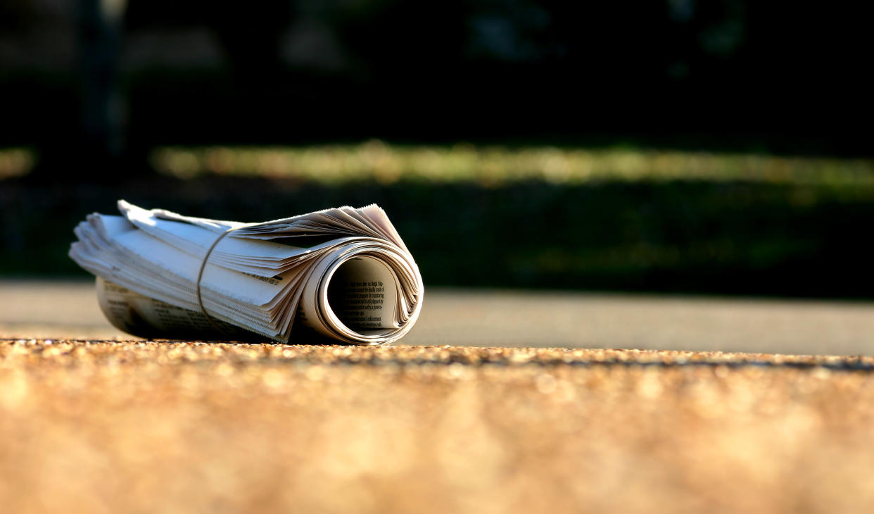 Someone called the police about a boy who was delivering newspapers because he looked “suspicious.” (Photo: Getty Images)