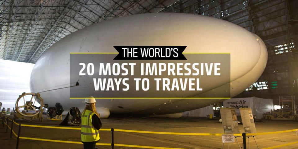 <p>From hovercrafts to 270+ MPH supercars, these are the coolest ways to get from A to B.</p>