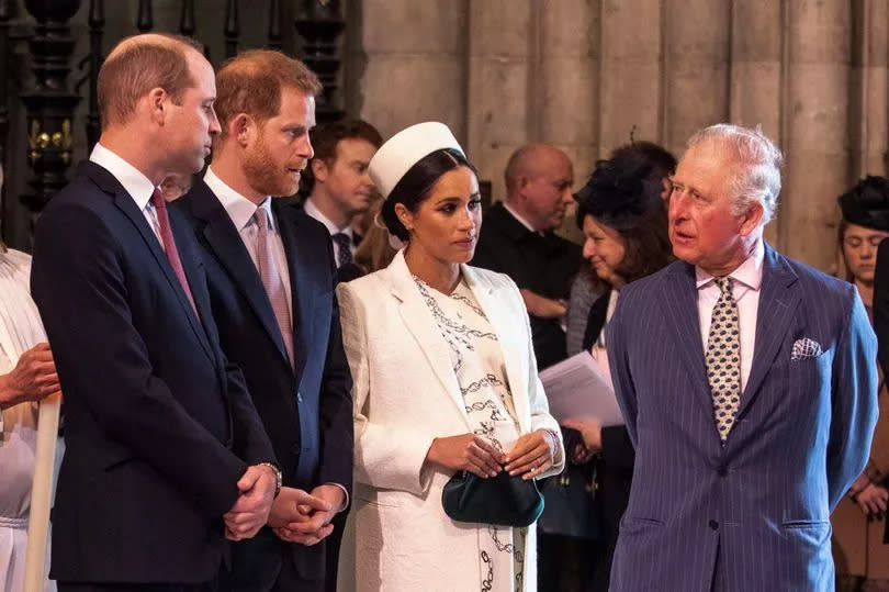 Meghan Markle, Prince Harry, prince william and king charles