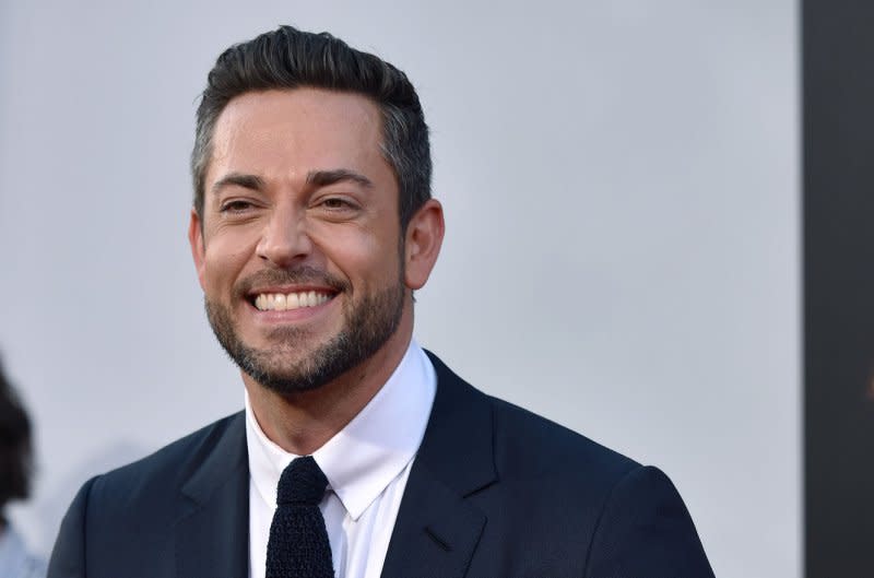 Zachary Levi attends the Los Angeles premiere of "Shazam!" in 2019. File Photo by Chris Chew/UPI