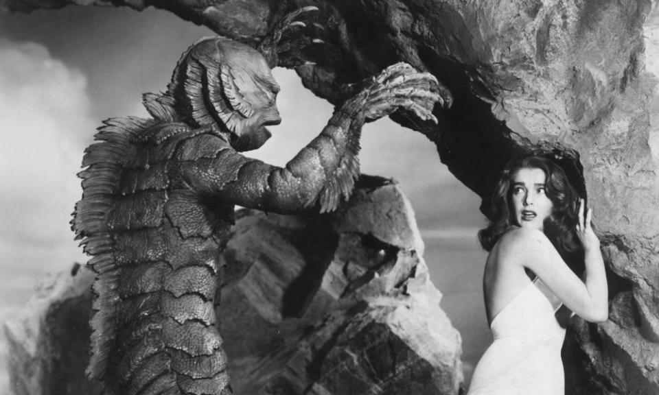 Adams as Kay Lawrence, the only woman in a group of geologists in the Amazon, in Creature from the Black Lagoon.