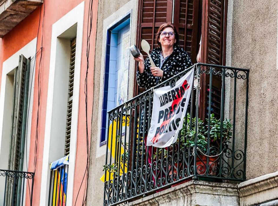 King Juan Carlos I, March 18th Balcony Protests