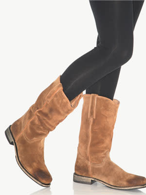 Scrunchy Western boots