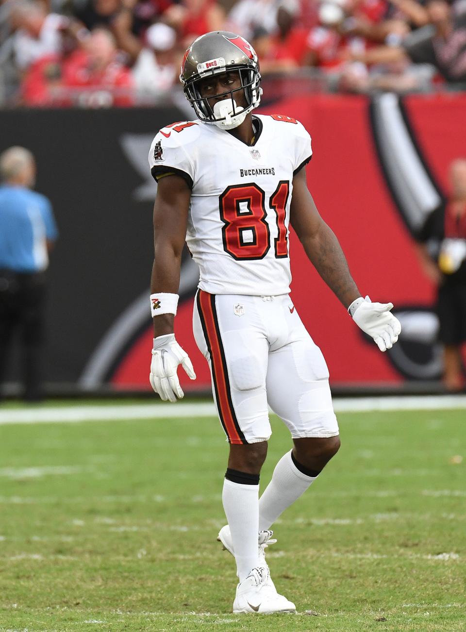 WR Antonio Brown is in his second season with the Buccaneers.