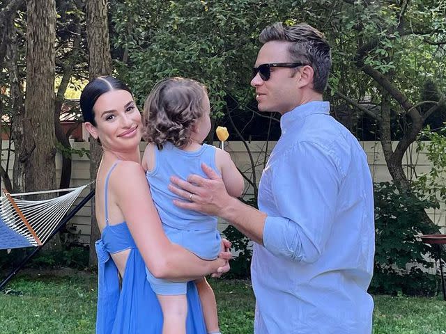 Lea Michele Instagram Lea Michele and Zandy Reich with son Ever