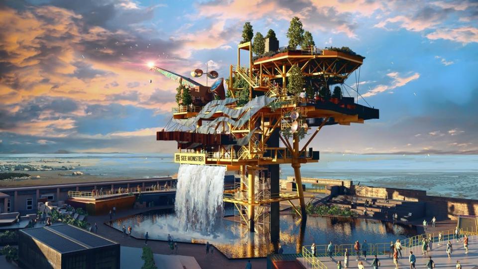 One of the proposals for the festival, Sea Monster, involves an oil rig (Unboxed)