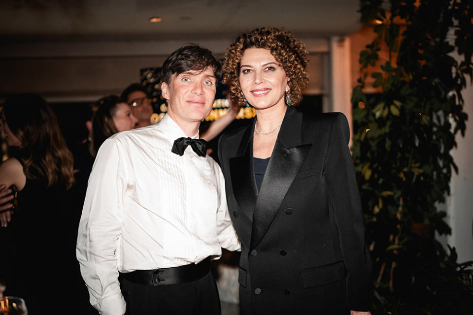 Cillian Murphy and Donna Langley attends Universal’s Oscars afterparty at Soho House West Hollywood on Sunday, March 10.