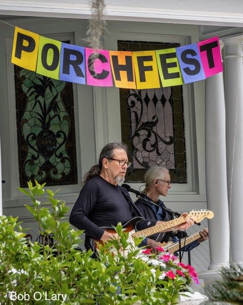 Quincy Porchfest brings 19 bands to play on porches around the downtown historic district on Saturday, March 16, 2024.