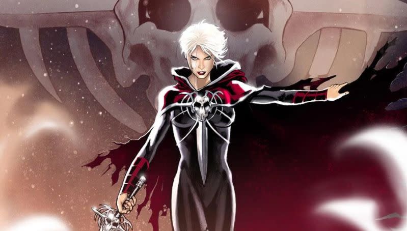 Phyla Vell en los cómics. 