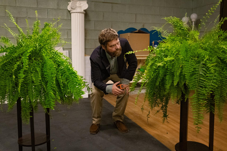 Zach Galifianakis in "Between Two Ferns: The Movie" (Photo: Adam Rose/Netflix)