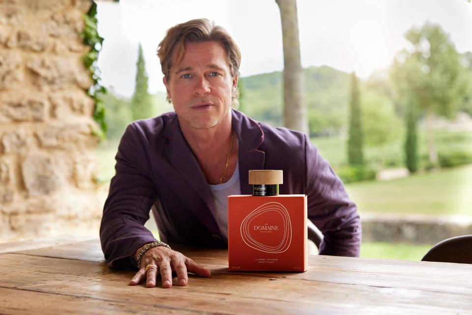 Brad Pitt has launched a new skincare line called Le Domaine.