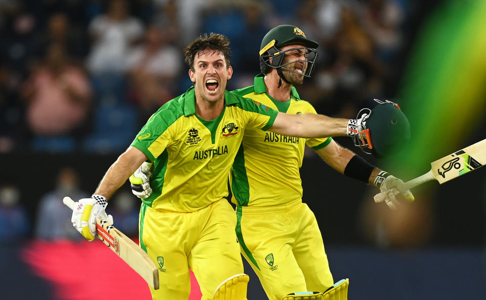 Mitch Marsh and Glenn Maxwell.