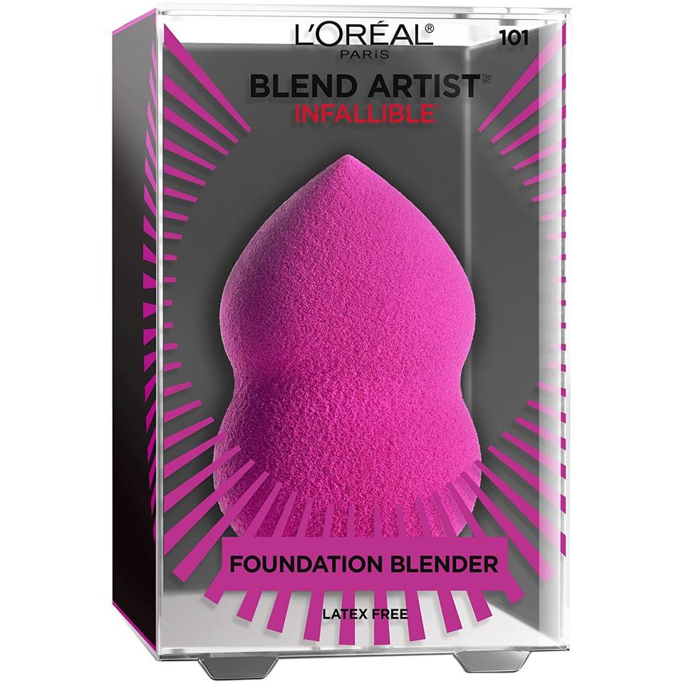 <a href="http://www.ulta.com/infallible-blend-artist-foundation-blender?productId=xlsImpprod15361141" rel="nofollow">L'Oréal Infallible Blend Artist Foundation Blender</a>, $7.99