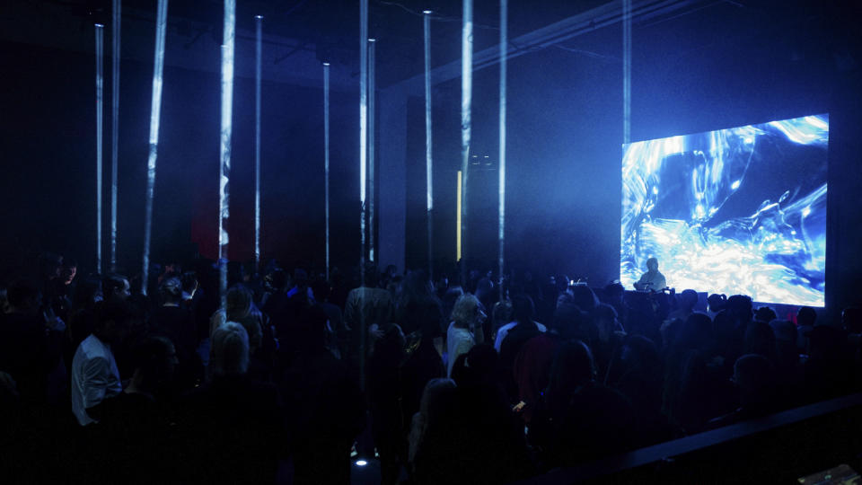 The dance floor at the Prada Extends event at The Tanks, Tate Modern in London. - Credit: Courtesy