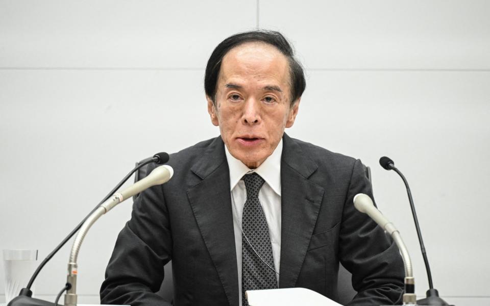 Bank of Japan governor Kazuo Ueda announced interest rates would be left unchanged