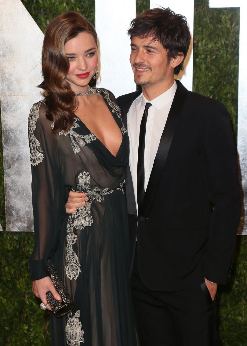 Then: Miranda Kerr and Orlando Bloom