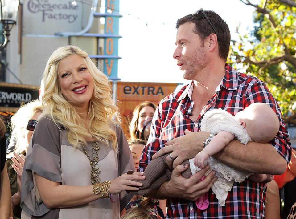 Tori Spelling and Dean McDermott