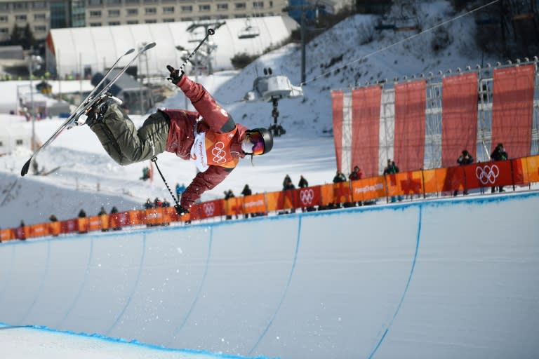 Canadian Cassie Sharpe produced some jaw-dropping aerobatics to storm to freestyle skiing's halfpipe gold