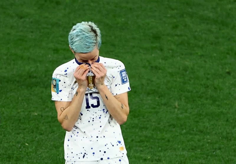 Fútbol - Copa Mundial Femenina de la FIFA Australia y Nueva Zelanda 2023 - Octavos de final - Suecia contra Estados Unidos