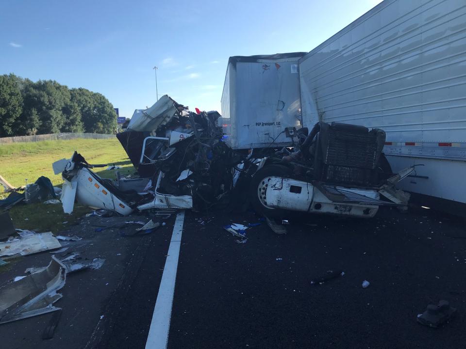 The crash happened on State Road 400.