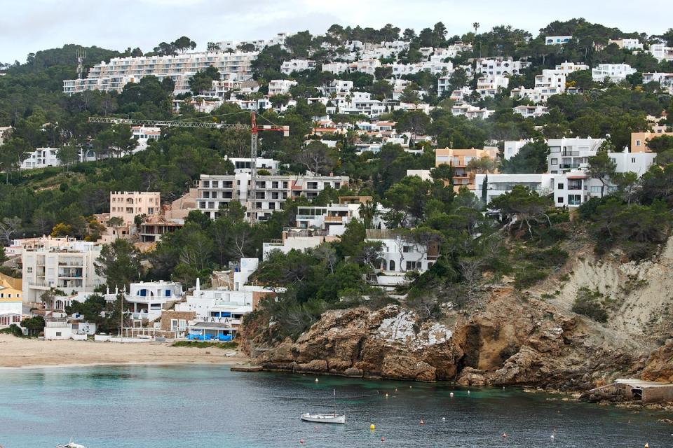 Over-tourism on Ibiza’s coastline is a growing problem (Jon Izeta)