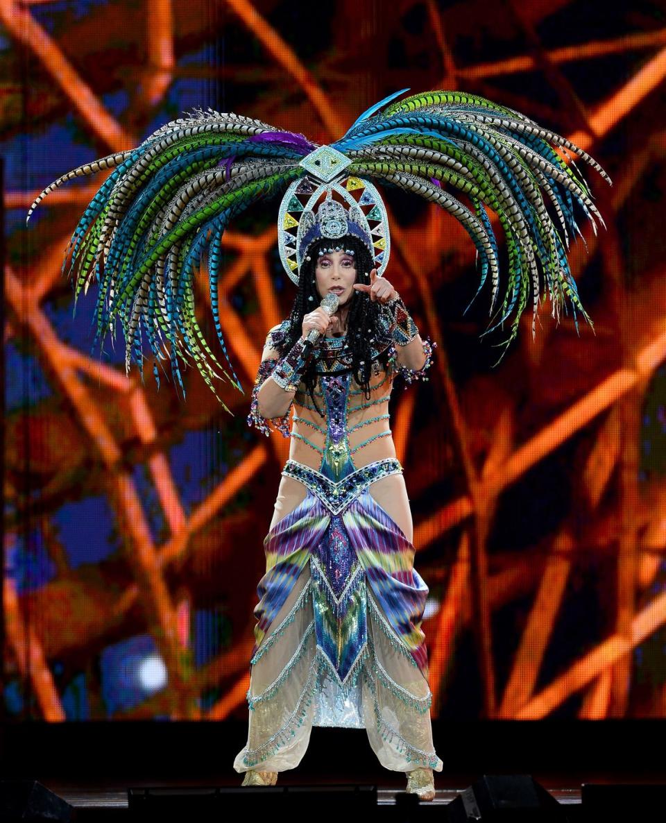 cher in concert at the mgm grand