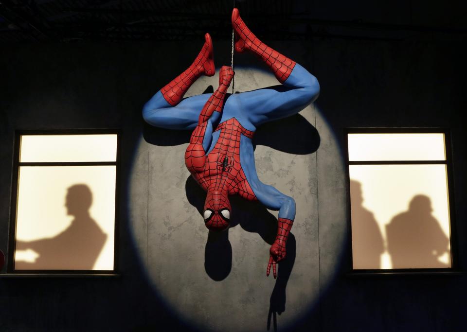 With the recent release of "Spider-Man: No Way Home" in theaters, visitors to COSI's "Marvel: Universe of Super Heroes" exhibit can check out more than 300 original artifacts, including this Spidey costume.