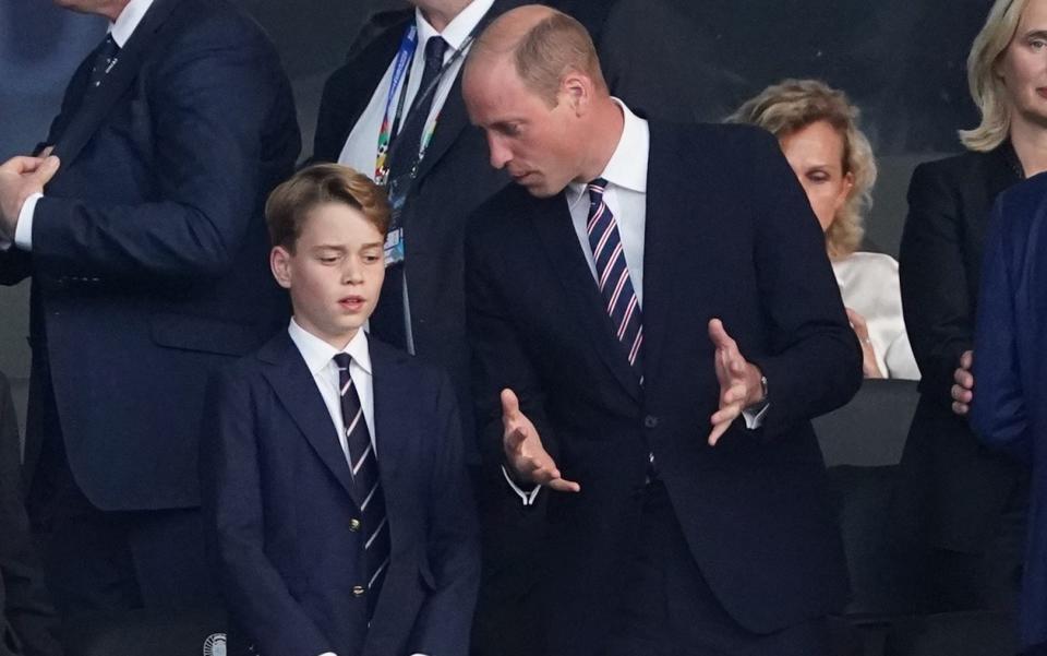 Prince William and Prince George