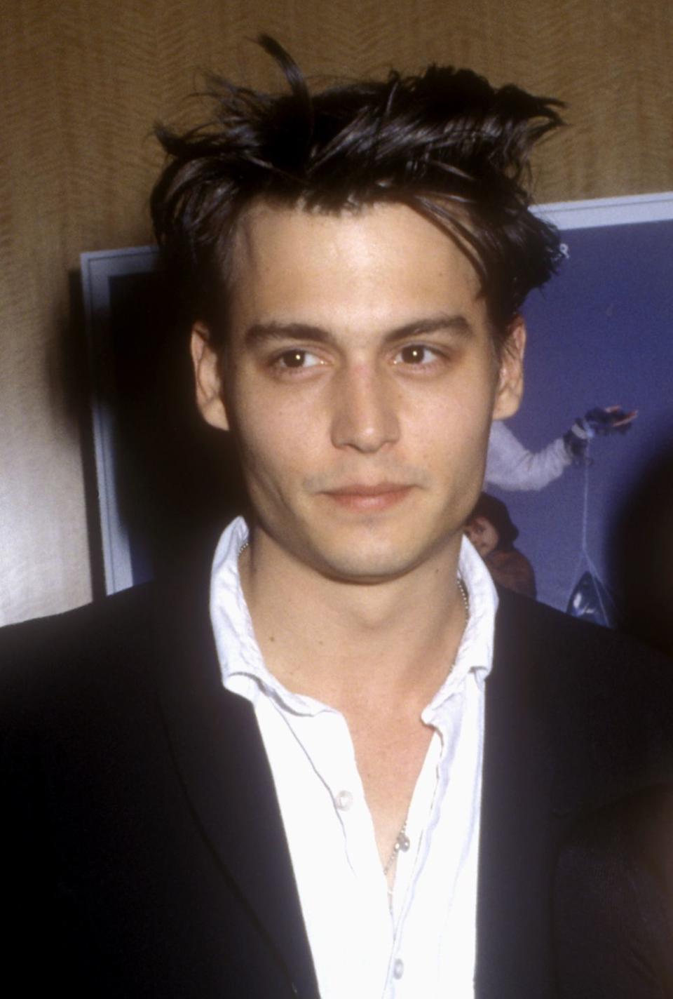 THEN: Johnny Depp