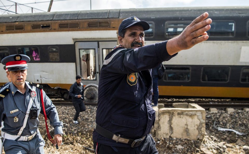 Deadly train derailment in Morocco