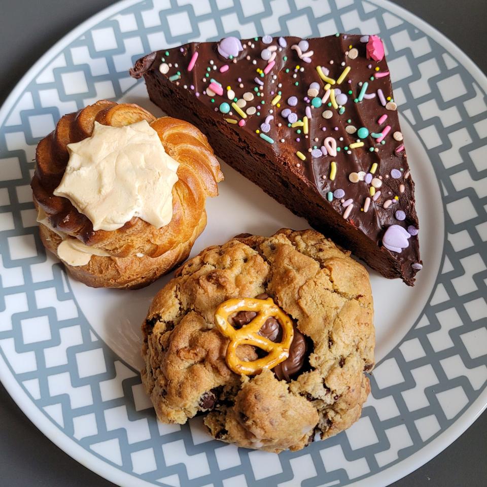 Some of the sweet treats from Bae’s Bakery, on the corner of South Brook and East Oak Streets in Old Louisville.