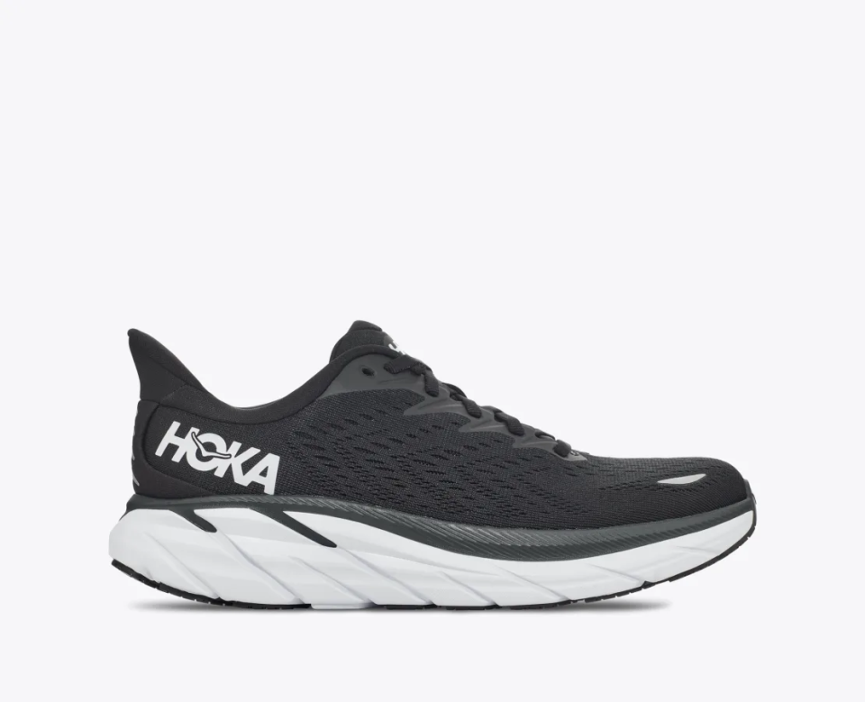 <p><a href="https://go.redirectingat.com?id=74968X1596630&url=https%3A%2F%2Fwww.hoka.com%2Fen%2Fus%2Fsale%2Fclifton-8%2F1119393.html%3Fdwvar_1119393_color%3DBWHT&sref=https%3A%2F%2F" rel="nofollow noopener" target="_blank" data-ylk="slk:Shop Now;elm:context_link;itc:0;sec:content-canvas" class="link ">Shop Now</a></p><p>Clifton 8</p><p>hoka.com</p><p>$111.00</p>