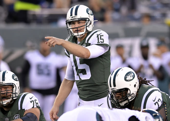 Joshy Football is on a tear for the Jets, and he has a friendly matchup ahead in Week 10. (AP Photo/Bill Kostroun)