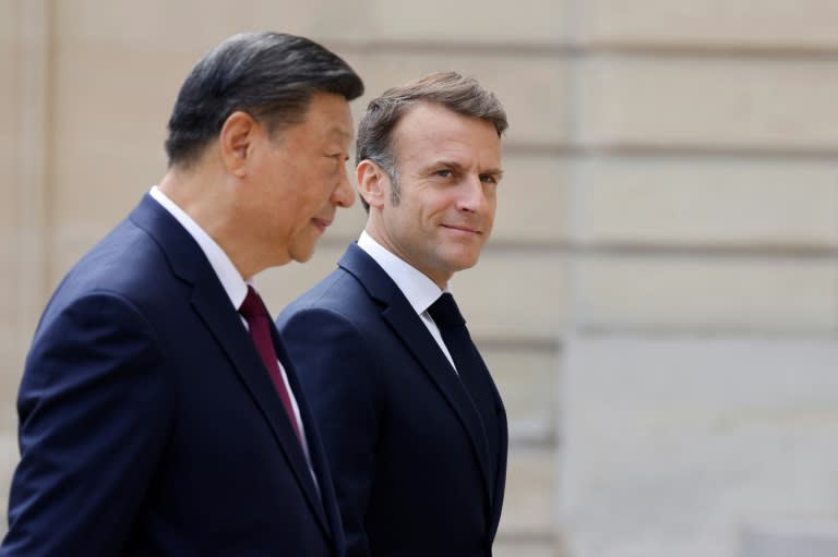 Macron wants to sway Xi on Ukraine and trade (Ludovic MARIN)
