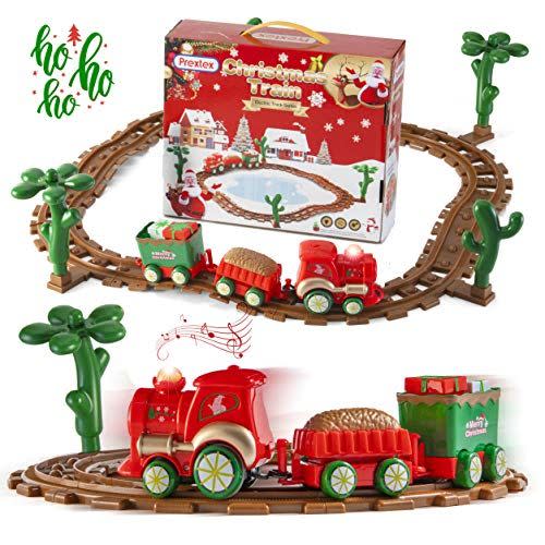 Wooden Toy Train Winter Alpine Express By Manhattan Toy