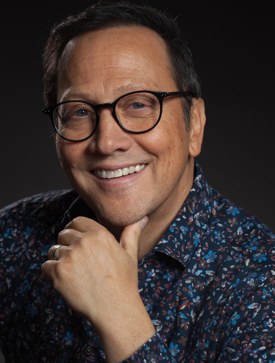 Rob Schneider smiles