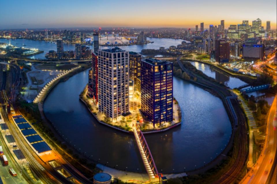 London City Island is providing 1,700 new homes for the area around Canning Town  (Handout)