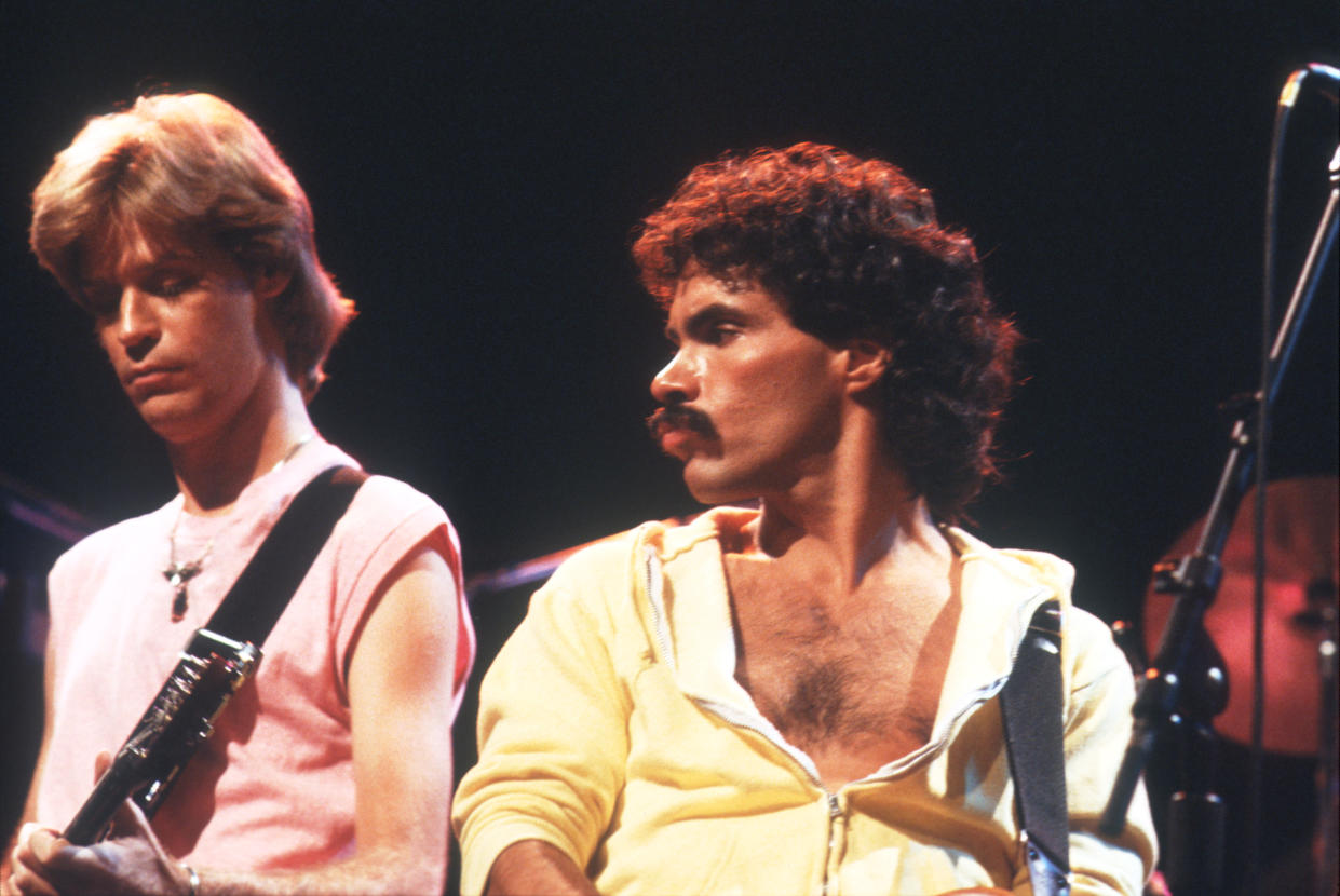 Hall & Oates in their '80s heyday. (Michael Ochs Archives/Getty Images)
