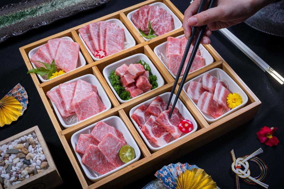 yakiniku - tajimaya yakiniku platter