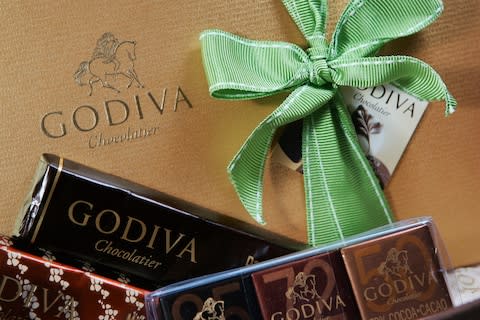 Godiva chocolate - Credit: Getty