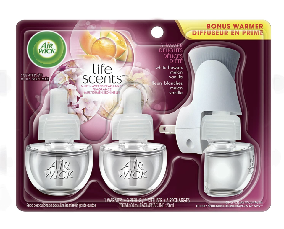 Air Wick Life Scents Plug In Scented Oil (Photo via Amazon)