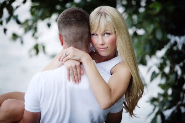 Courtesy Keith Papini Sherri Papini poses for a photo with Keith Papini.