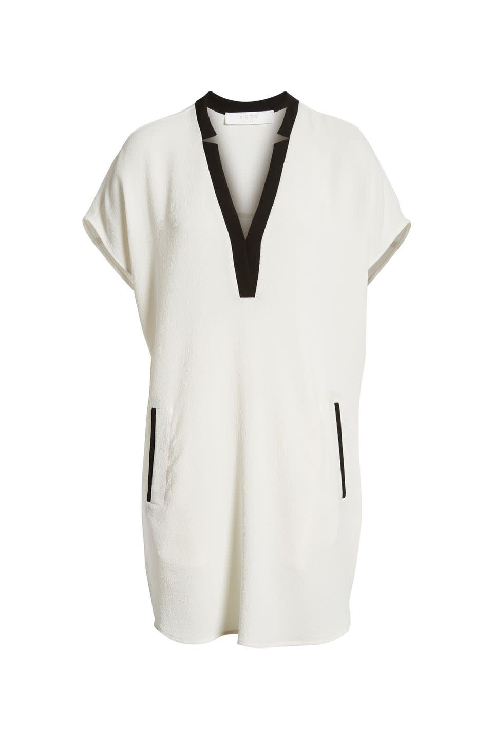 <p><em>Astr the Label, $45</em></p><p><a rel="nofollow noopener" href="https://shop.nordstrom.com/s/astr-v-neck-crepe-shift-dress/4089483" target="_blank" data-ylk="slk:SHOP IT;elm:context_link;itc:0;sec:content-canvas" class="link ">SHOP IT</a></p><p>Originally $68</p>