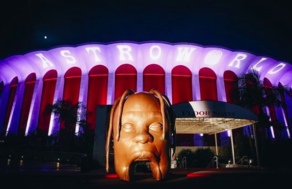 <p>She got the inspiration from theme and artwork of her baby daddy Travis Scott’s Astro World tour.<br>Photo: Kyile Jenner/Instagram </p>