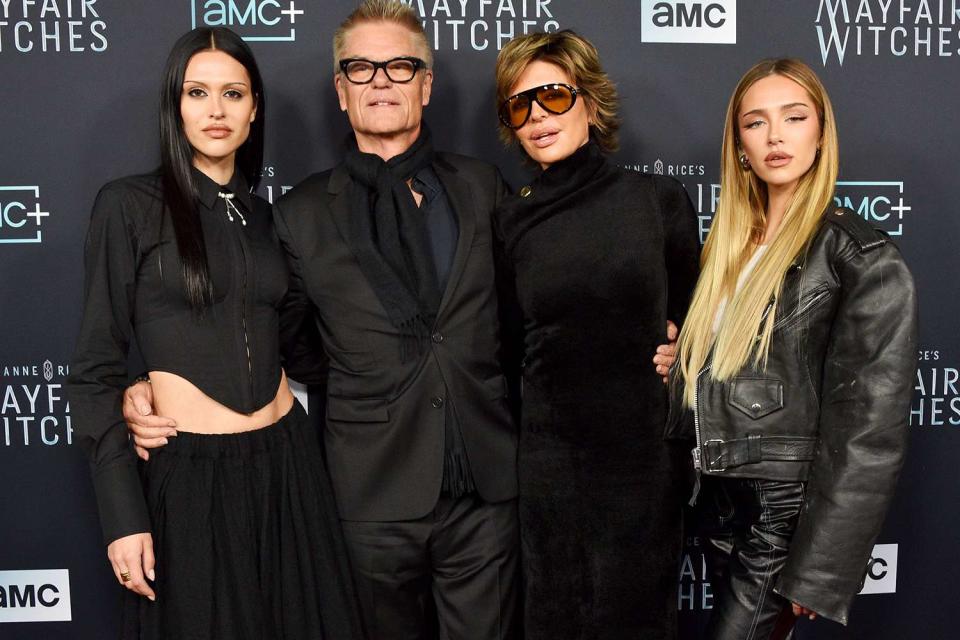 Gregg DeGuire/FilmMagic Lisa Rinna, husband Harry Hamlin and their two daughters